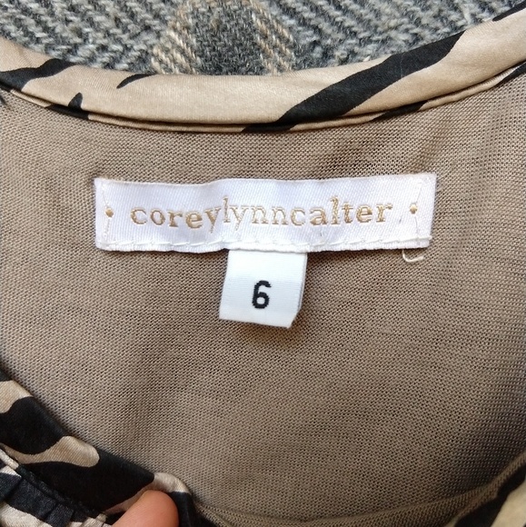 Anthropologie coreylynncalter 100% Silk Tunic Mini - Picture 4 of 8